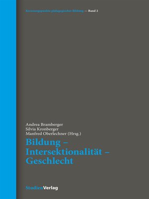 cover image of Bildung – Intersektionalität – Geschlecht